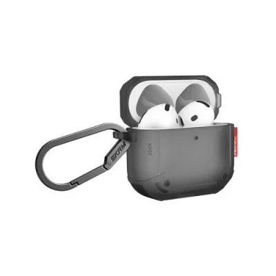 Cover Airpods 4 Mecha Ce Skinarma - Smoke